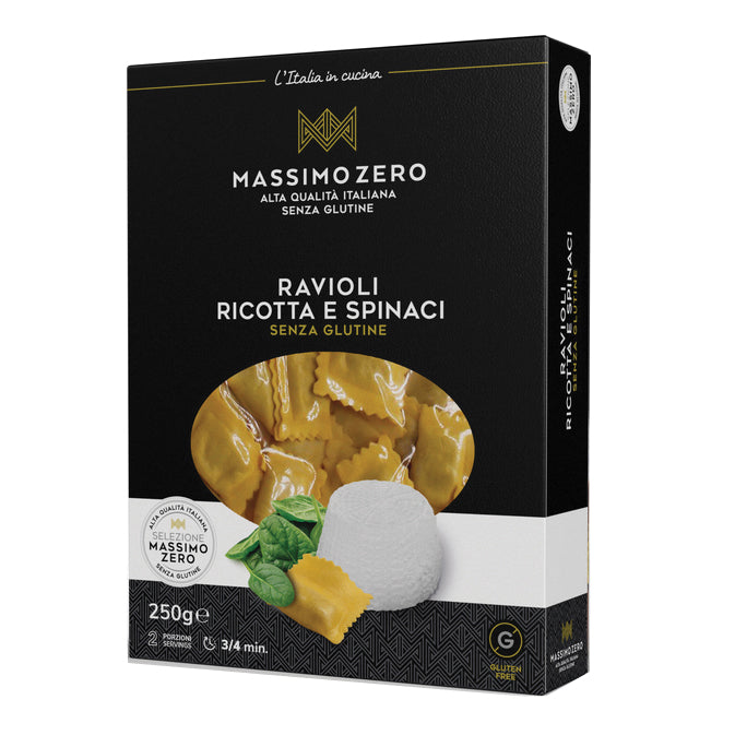 Massimo zero ravioli ricotta e spinaci 250 g