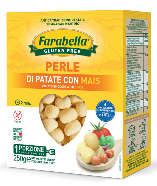 Farabella pearls potatoes corn 250 g