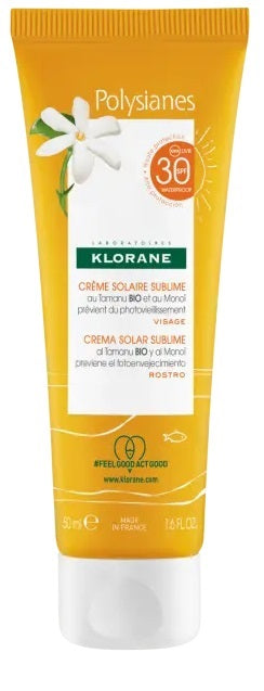 Les polysianes tamanu bio&amp;monoi crema facial spf30 50 ml