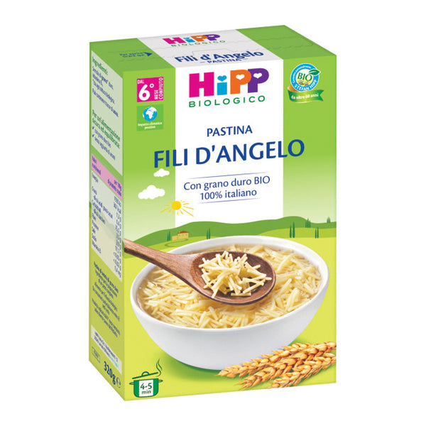 Hipp bio pastina fili d'angelo 320 g