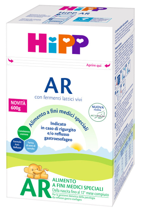 Hipp leche antirreflujo con metafolina 600 g