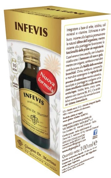 Infevis liquido analcolico 100 ml