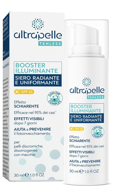 Altrapelle tenless booster illuminante siero radiante uniformante 30 ml