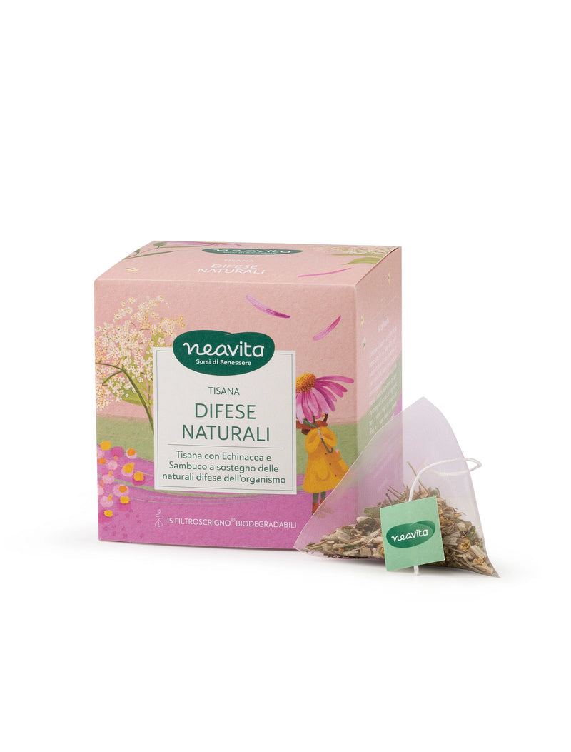 NEAVITA - filtroscrigno infuso in filtri echinacea sambuco, 15filtri x 3 g