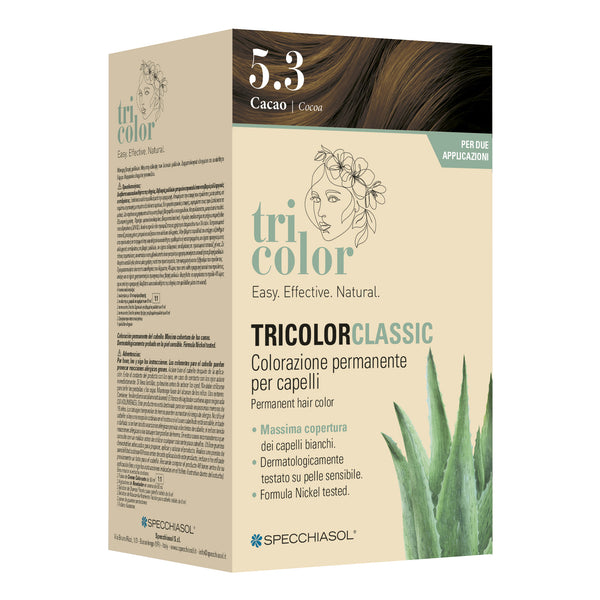 Tricolor classic 5,3 cacao 2 tubi 50 ml + 2 shaker 50 ml + 4 bustine 8 ml