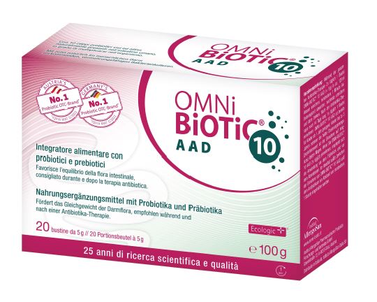 Omni biotic 10 aad 20 sobres de 5 g