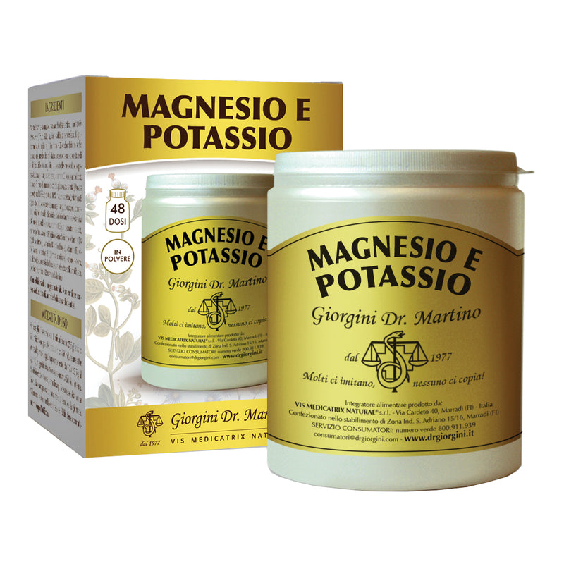 Magnesio e potassio polvere 360 g