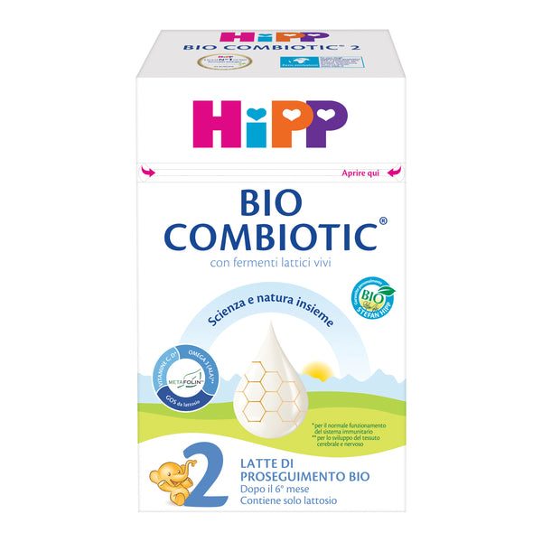 Leche Hipp 2 combiótica 600 g ecológica