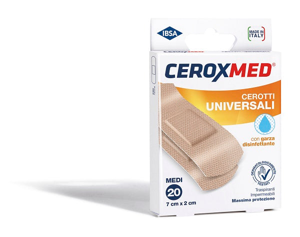 Ceroxmed apósitos universales medianos 20 piezas