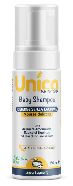 Unico baby shampoo mousse 150 ml