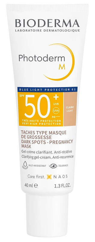 Photoderm m spf50+ claire 40 ml