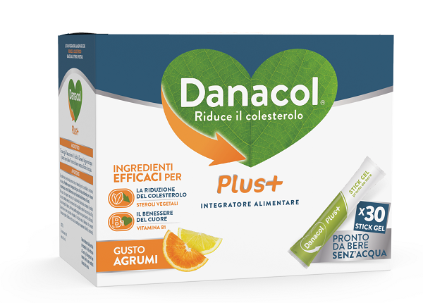 Danacol plus+ 30 geles en barra