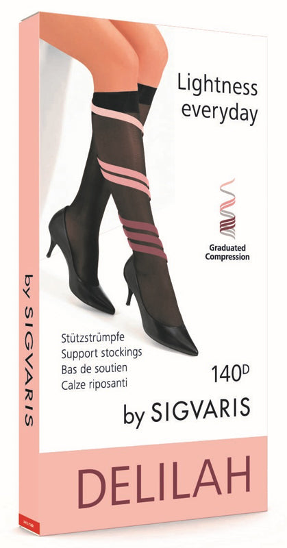 Sigvaris delilah 140 denari mesh gambaletto punta aperta skin 2