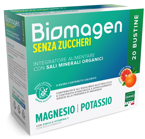 Biomagen sin azúcares 20 sobres