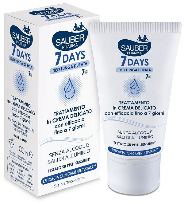 Sauber 7days crema 7 giorni 30 ml