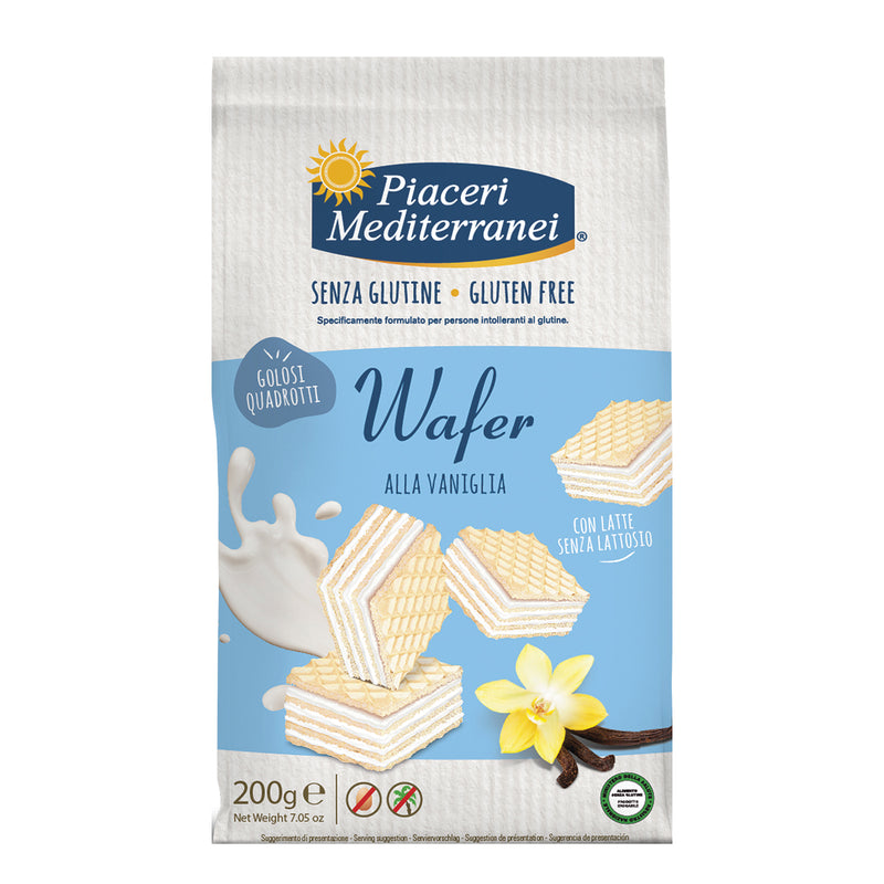 Piaceri mediterranei wafer vaniglia 200 g