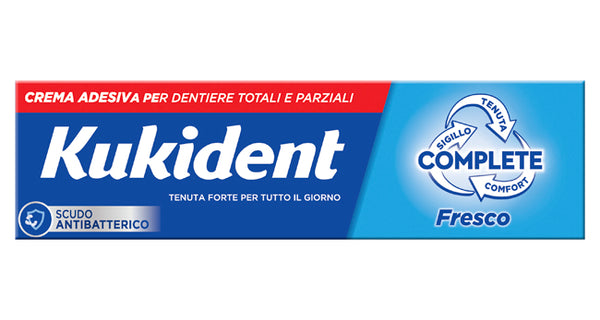 Kukident crema adhesiva para dentaduras postizas frescas 40 g