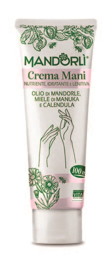 Mandorli nourishing, hydrating and soothing hand cream 100 ml