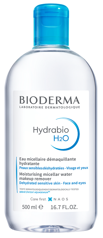 BIODERMA - Hydrabio h2o soluzione micellare struccante idratante 500 ml