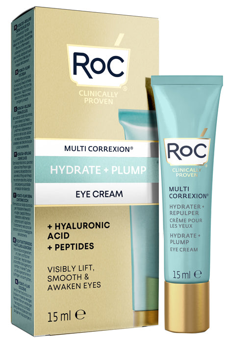 Roc multi correxion hydrate+ plump eye cream 15 ml