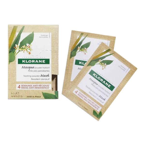 Klorane shampoo mask 2in1 8 sachets of 3g