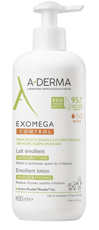 Exomega control latte emolliente 400 ml