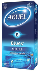 Profilattico akuel blues sottile 8 pezzi