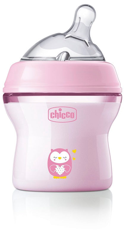 Chicco biberon nat feel pp 0m+ 150 ml bimba