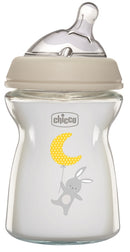 CHICCO - Biberon In Vetro Natural Feeling Flusso Lento 0M+ 250ml