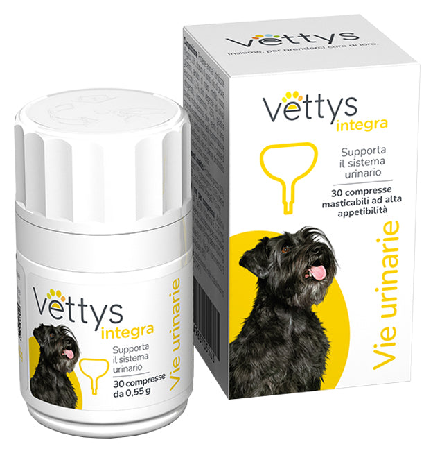 Vettys urinary tract integration dog 30 chewable tablets