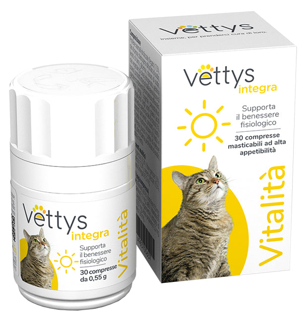 Vettys integra vitality cat 30 chewable tablets