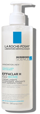 LA ROCHE POSAY - Effaclar H Iso Biome - Crema lavante pelli impure e fragilizzate 400 ml