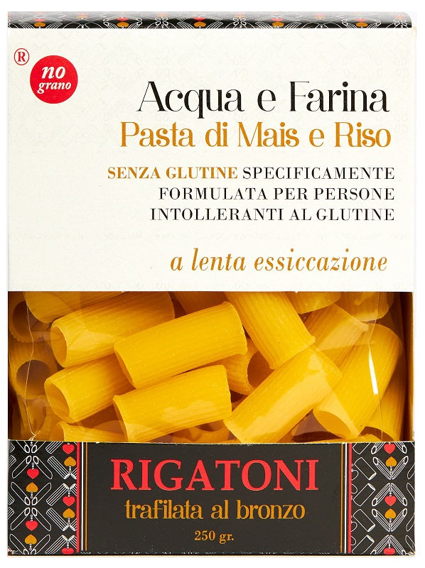 Nutri te' rigatoni water and flour corn and rice 250 g