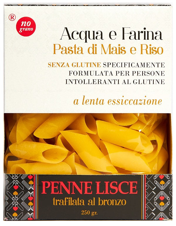 Nutri te' penne lisce acqua e farina mais e riso 250 g