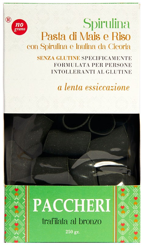 Feed te' paccheri con espirulina maíz y arroz 250 g