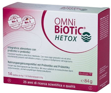 Omni biotic hetox 14 sobres de 6 g