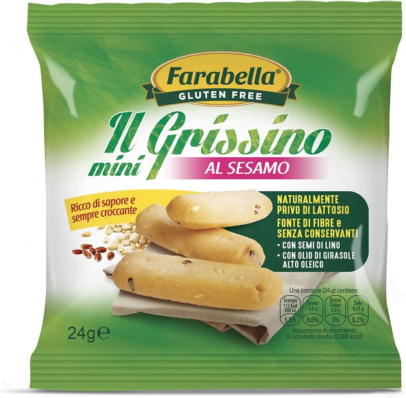 Farabella mini palitos de pan con sésamo 24 g