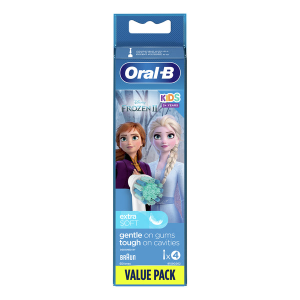 Oralb kids frozen ii testine per spazzolino elettrico 4 pezzi