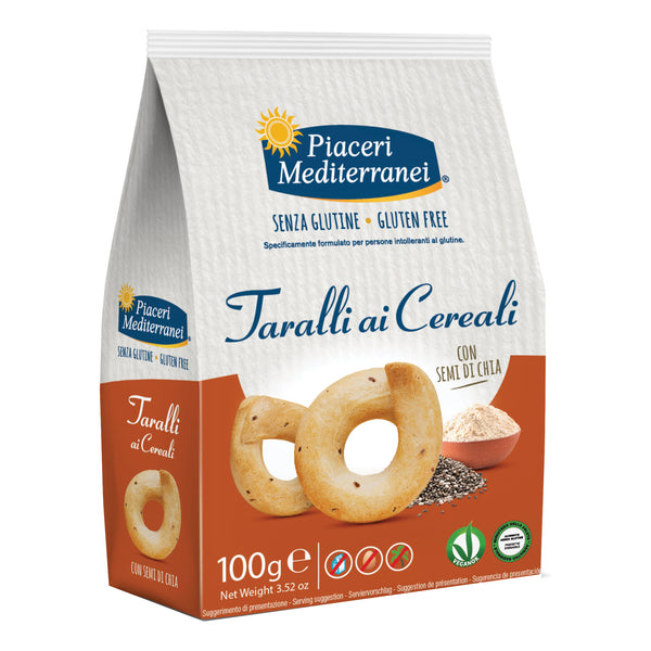 Piaceri mediterranei taralli ai cereali 100 g