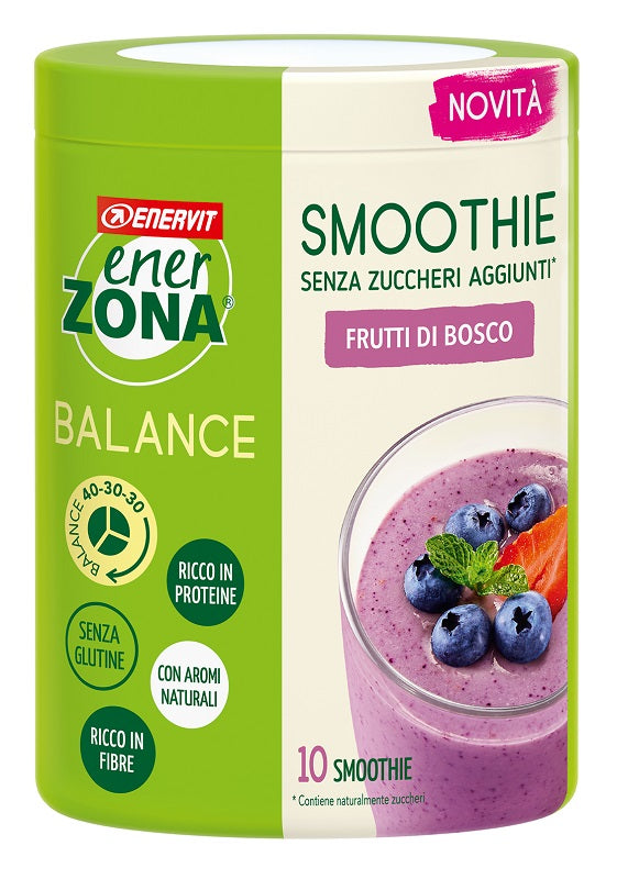 Enerzona smoothie frutti di bosco 300 g