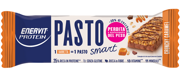 Enervit protein pasto sostitutivo crunchy caramel 55 g