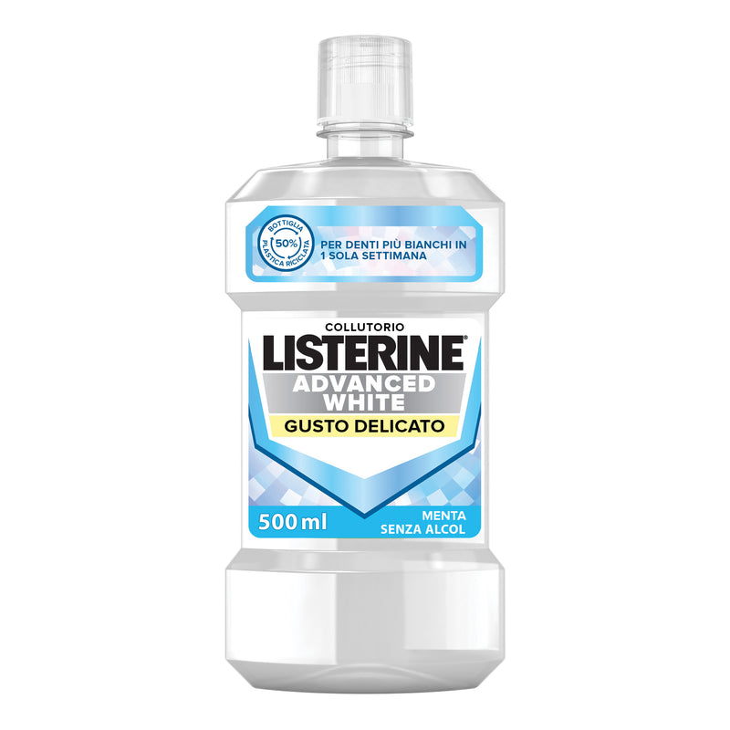 Listerine advanced white gusto delicato 500 ml