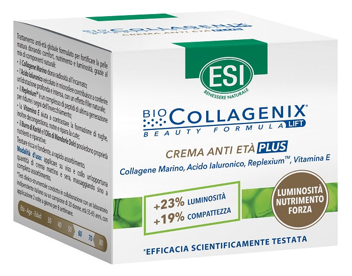 Esi biocollagenix crema antieta' plus 50 ml