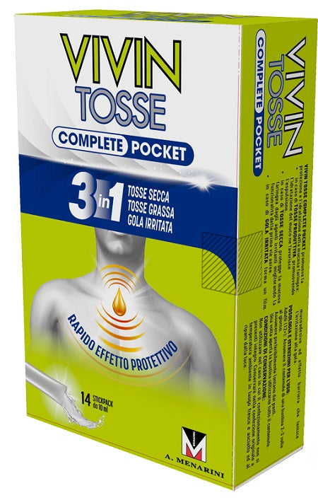 Vivin tosse complete pocket 14 stick pack da 10 ml