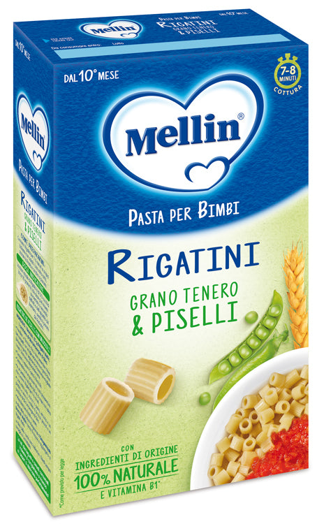 Mellin rigatini con guisantes 280 g