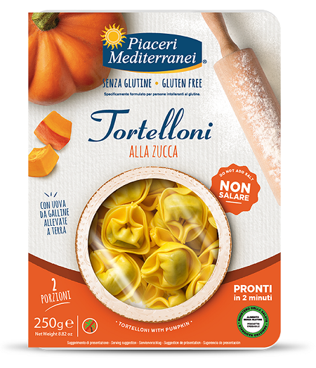 Tortelloni de calabaza placeres mediterráneos 250 g