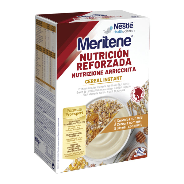 Meritene cereal instant 8 cereals and honey 2x300 g