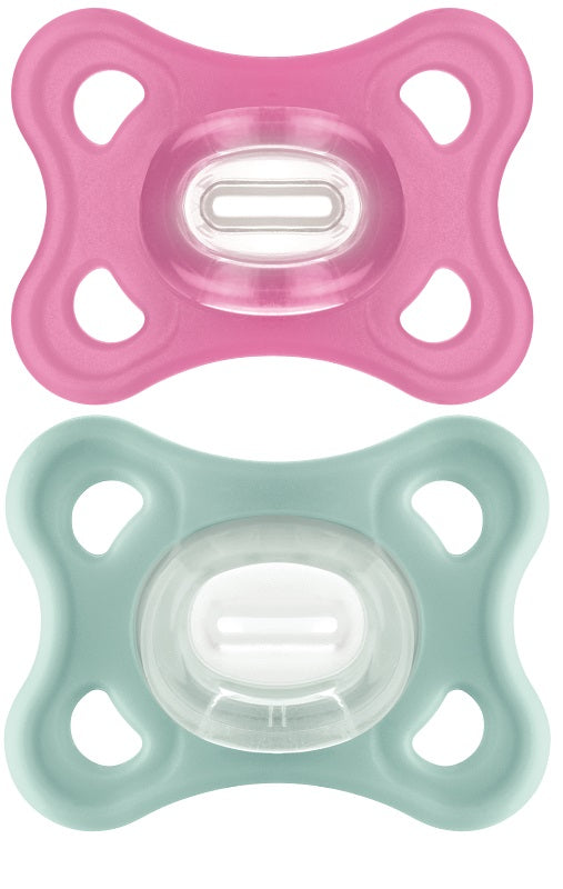 Mam comfort pacifier 2-6 months silicone double pack female