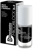 Dermovitamina micoblock 3in1 smalto idratante e traspirante nero 5 ml