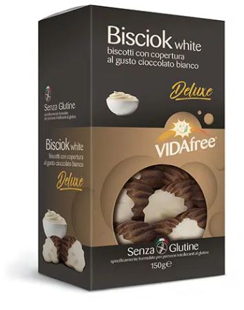 Bisciok white vidafree galletas de chocolate blanco sin gluten 150 g